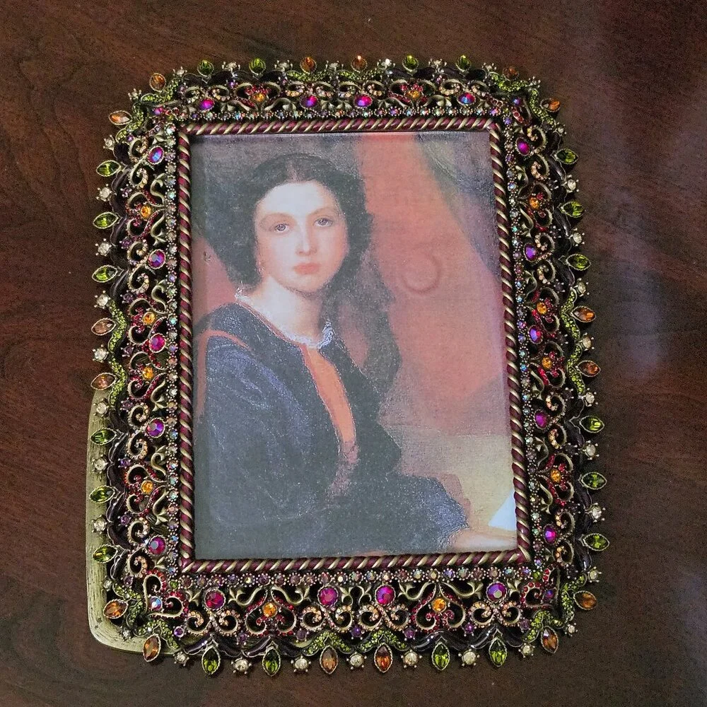 RARE SIGNED EXQUISITE JAY STRONGWATER HERITAGE CROWN TIARA CRYSTAL ENAMEL FRAME